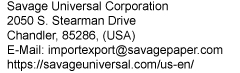 Savage Universal Corporation