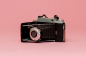 Preview: Papier-Fotohintergrund-Rosa-Superior-2,00x11m-auf-Pappkern