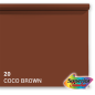 Preview: Hintergrundkarton Chestnut / Coco Brown 1,35m von Savage und Superior