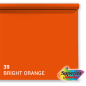 Preview: Hintergrundkarton 1,35 × 11 m Bright Orange (Mandarin)