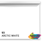 Preview: Superior Fotohintergrund Papier 93 Arctic White 1.35x11m
