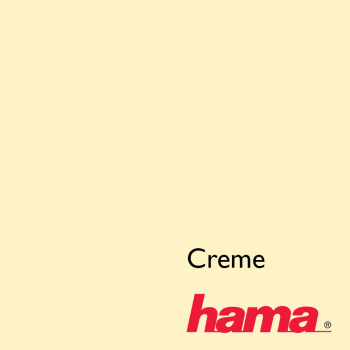 Preview: Hama Studio-Hintergrundrolle Creme 1,35m matt