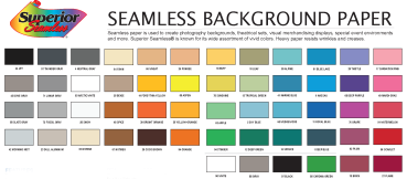 Preview: 3x Superior Hintergrundkarton 2,72x11m