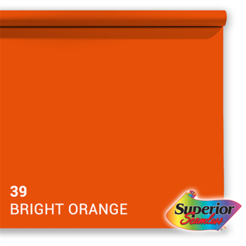 Hintergrundkarton 2,72 × 11 m – Bright Orange (Mandarin)