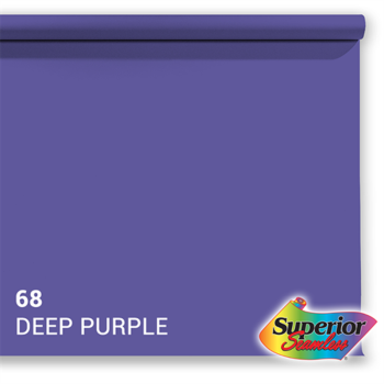 Superior Seamless Hintergrundkarton 2 x 11m, Deep Purple