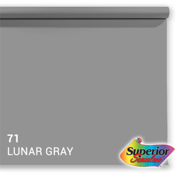 Superior Seamless Hintergrundkarton 2 x 11m, lunar gray