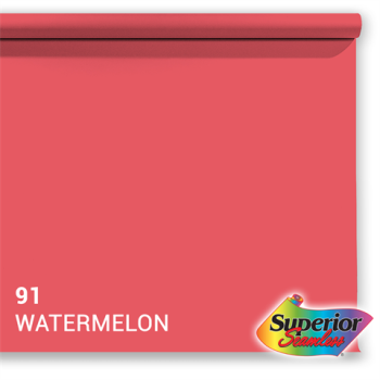 Superior Seamless Hintergrundkarton 2 x 11m, watermelon, Farbe 091