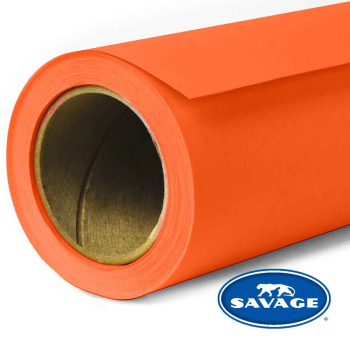 Savage Hintergrundkarton 2 x 11m, tangelo, Farbe 82