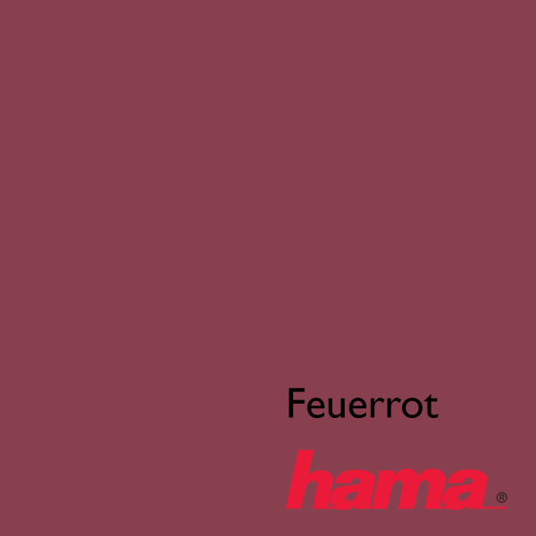 Fotostudio Hintergrundpapier rot matt Hama