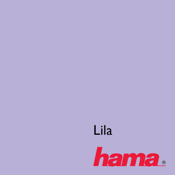 Lilafarbenes Hintergrundpapier für Porträts Hama