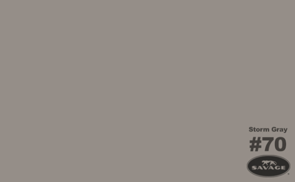 Savage Hintergrundkarton 2x11m, storm gray (50%iges grau)