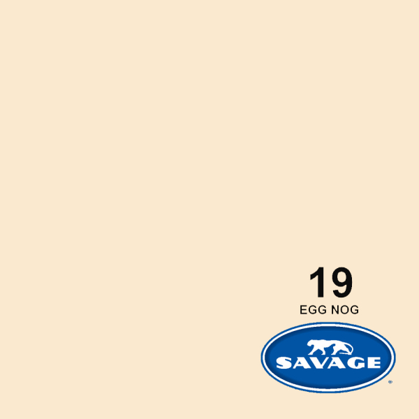 Savage Hintergrundkarton 2,72x11m, egg nog, Farbe 19