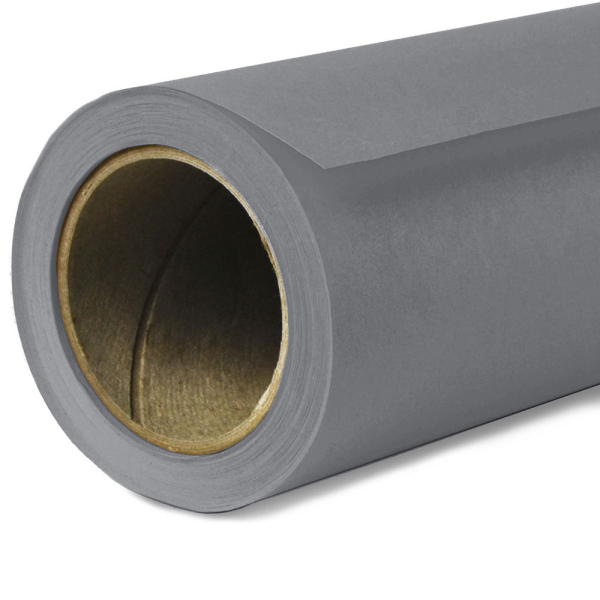 Superior Hintergrundkarton Smoke Gray 1,35m für neutrale Porträts