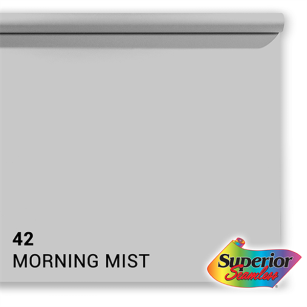 Hintergrundkarton 1.35m Gray Tint Morning Mist Studioaufnahme