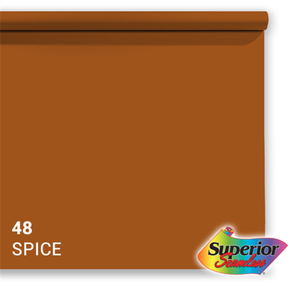 Hintergrundkarton 1,35 × 11 m – Sienna (spice)