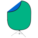 Savage flexibler Hintergrund Chroma Green / Blue Screen 1,83x2,13 Meter